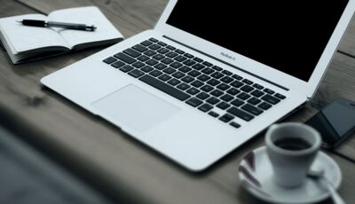 Laptop digitales Zeitalter